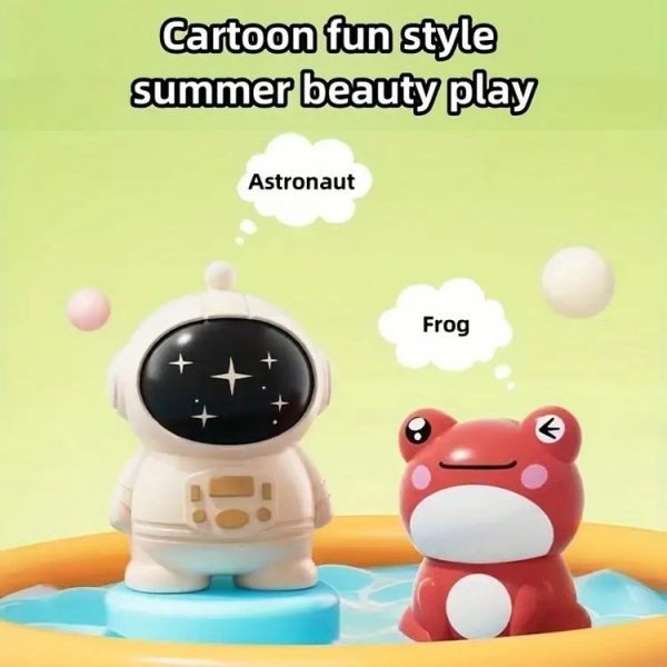 Summer Children Cartoon Bared Water Toys Outdoor Water Play Toys, Style: Astronaut Blue - Image 7