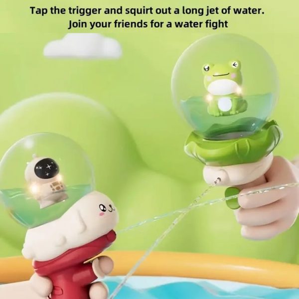 Summer Children Cartoon Bared Water Toys Outdoor Water Play Toys, Style: Astronaut Blue - Image 9