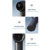 Outdoor Handheld Turbine Digital Display 100-Speed High-Speed Mini Fan, Color: White - Image 10
