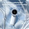 Outdoor Handheld Turbine Digital Display 100-Speed High-Speed Mini Fan, Color: White - Image 3