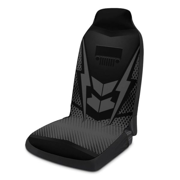 Car Universal Printed Seat Protector Automobile Decoration Supplies (Black)
