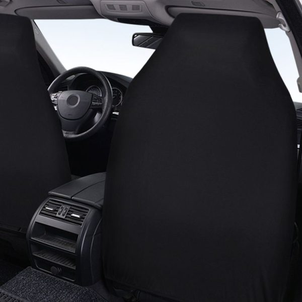Car Universal Printed Seat Protector Automobile Decoration Supplies (Black) - Image 4