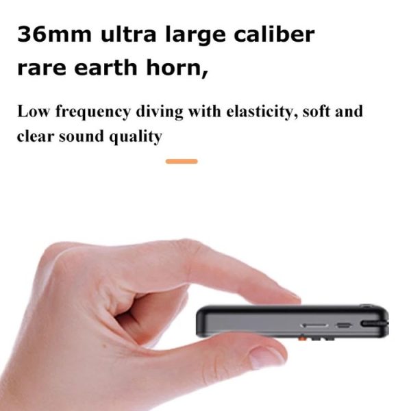 Rolton T1 Portable Radio Receiver Old People Singing Opera Player Mini Stereo Walkman (Gold) - Image 4