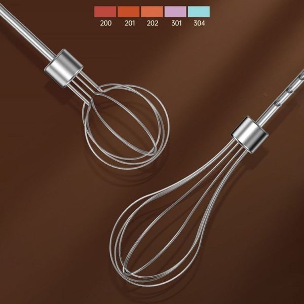 Wireless Mini Handheld Multi-Function Electric Stirring Mixer, Color: Single Stick Khaki (5 Gear) - Image 5