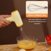 Wireless Mini Handheld Multi-Function Electric Stirring Mixer, Color: Single Stick Khaki (5 Gear) - Image 8