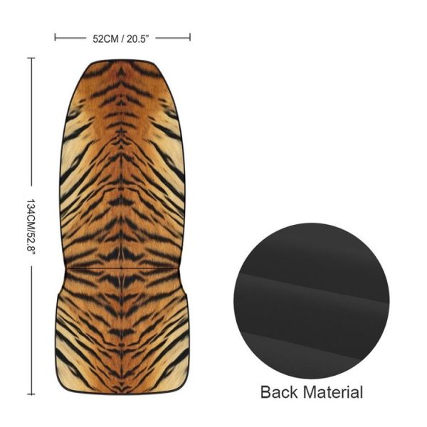 Car Universal Printed Seat Protector Automobile Decoration Supplies, Style: Leopard Pattern - Image 3