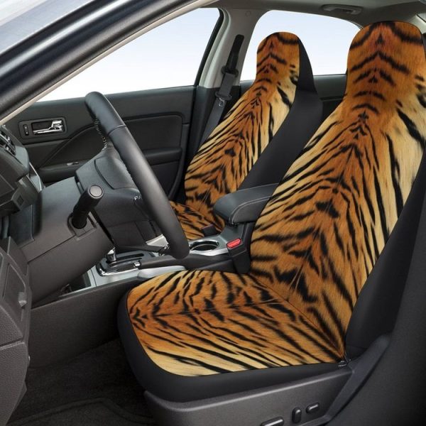 Car Universal Printed Seat Protector Automobile Decoration Supplies, Style: Leopard Pattern - Image 5