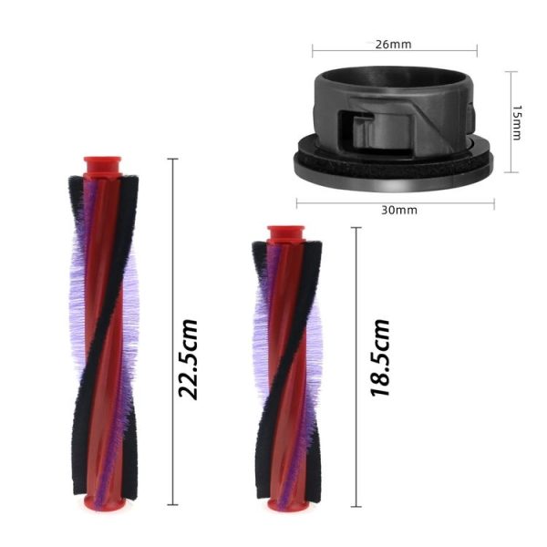 Dyson V6 DC59 DC62 SV03 Vacuum Cleaner Brush Head Roller Bar, Spec: 185mm - Image 2