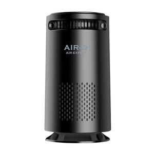 Car Negative Ion Air Purifier Odor Removal Aromatherapy (Black)