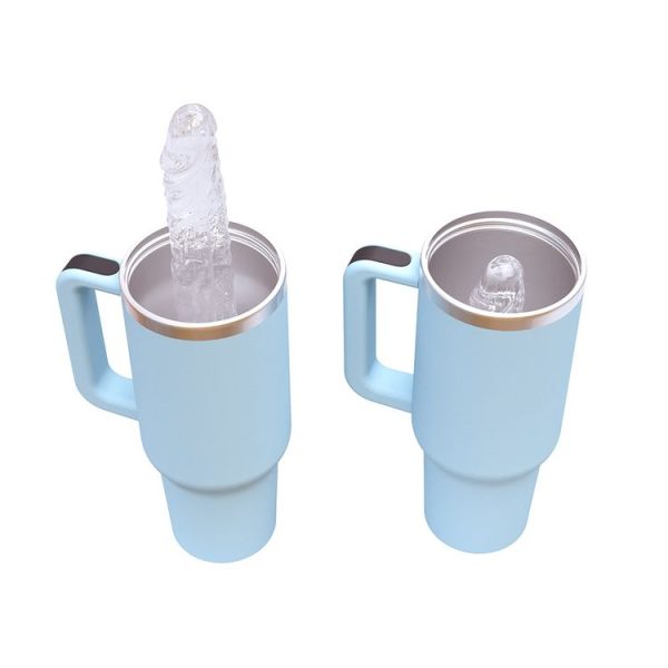 Large Silicone Spoof Ice Lattice Mold With Lid Ice Maker Self-Sealing Ice Molds (Brown) - Image 5