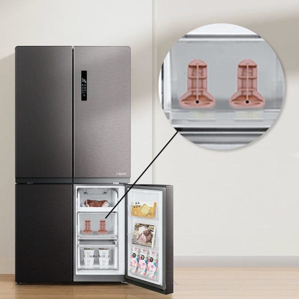 Large Silicone Spoof Ice Lattice Mold With Lid Ice Maker Self-Sealing Ice Molds (Brown) - Image 9