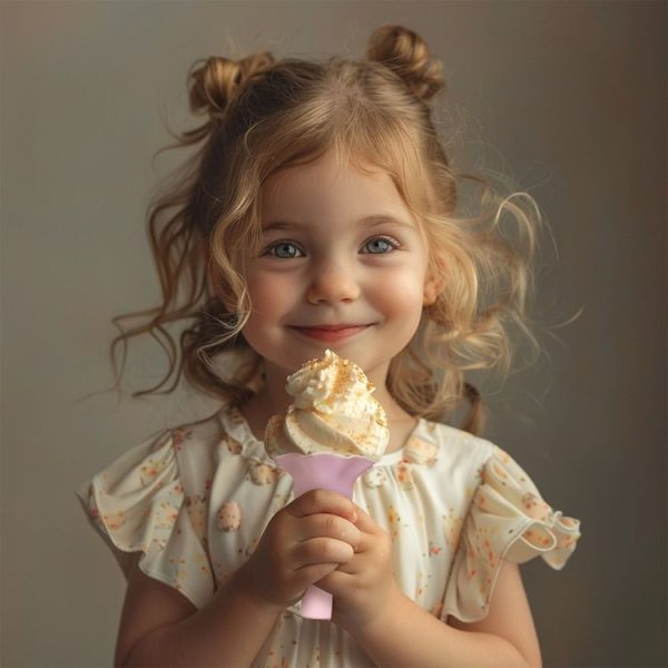 3pcs / Set Foldable Silicone Ice Cream Cone Kids Multifunctional Anti-Dirty Hands Anti-Leak Ice Cream Holder - Image 9