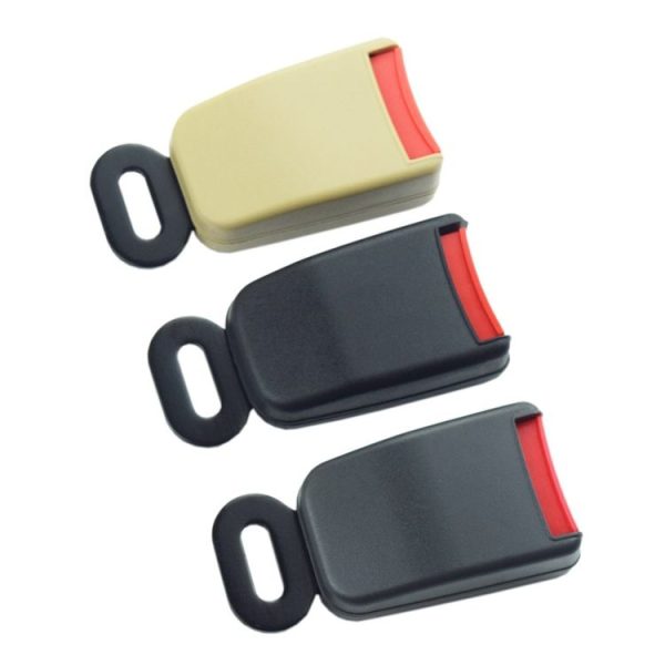 Car Seat Two-point Safety Belt Safety buckle (Black) - Image 2