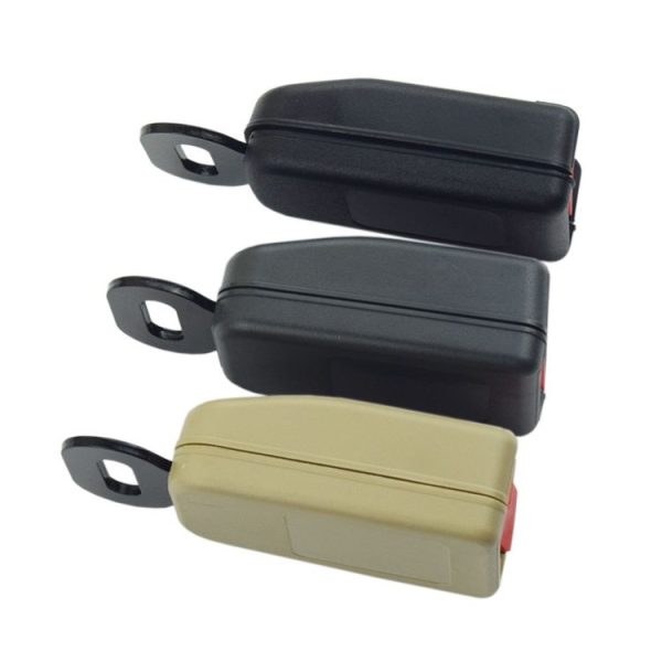 Car Seat Two-point Safety Belt Safety buckle (Black) - Image 3