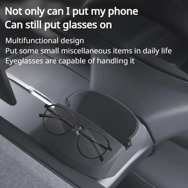 2024 Tesla Model 3 Steering Wheel Silicone Phone Holder - Image 3