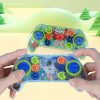 Children Gear Handle Game Console Rollerball Maze Breakout Thinking Exercise Puzzle Toy (Marine Model) - Image 3