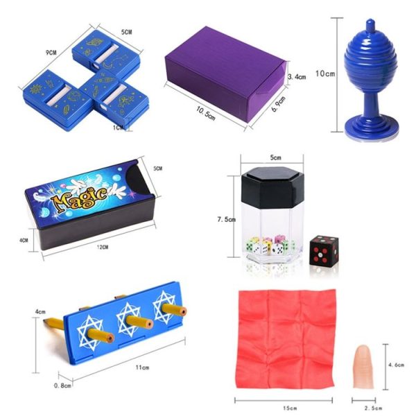4 In 1 Children Magic Props Gift Set Students Festival Talent Toys Magic Box - Image 2