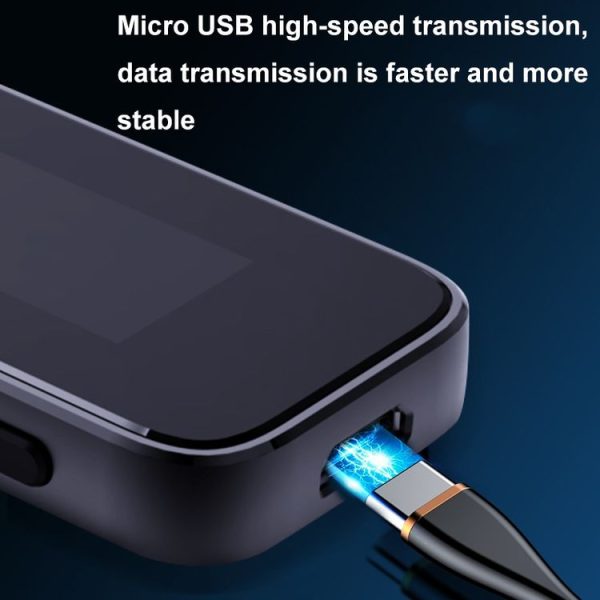 Mrobo RV18 0.96-Inch Color Screen Smart Noise Reduction Recording Pen, Capacity: 4GB (Flagship) - Image 5