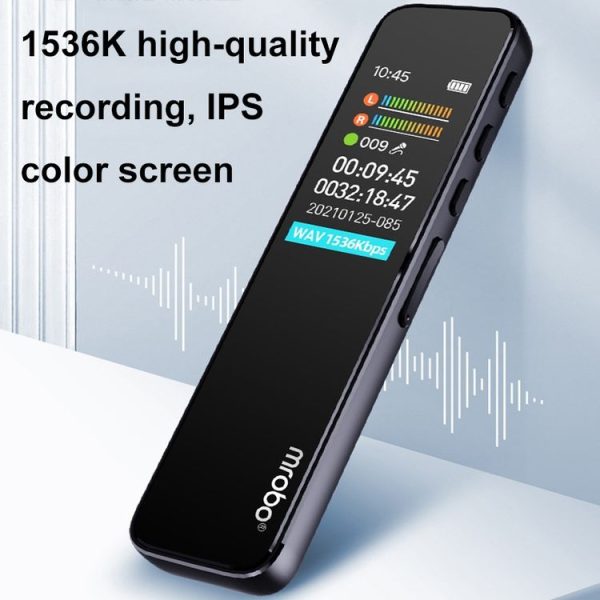 Mrobo RV18 0.96-Inch Color Screen Smart Noise Reduction Recording Pen, Capacity: 4GB (Flagship) - Image 8