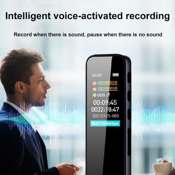 Mrobo RV18 0.96-Inch Color Screen Smart Noise Reduction Recording Pen, Capacity: 4GB (Flagship) - Image 9