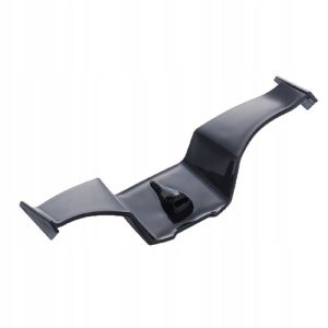 Car Mini Rear Wing Without Punching Decorative Stickers, Color: Black Without Wind Blades