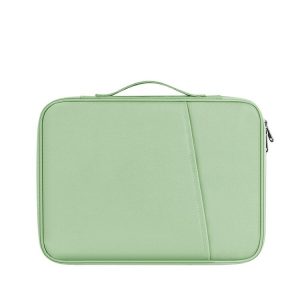BUBM 11 Inch Tablet Sleeve Bag Laptop Storage Bag Handbag (Green)