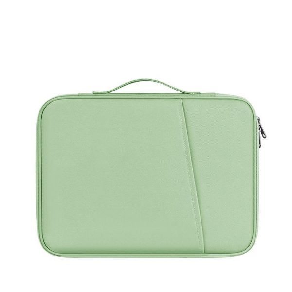 BUBM 11 Inch Tablet Sleeve Bag Laptop Storage Bag Handbag (Green)