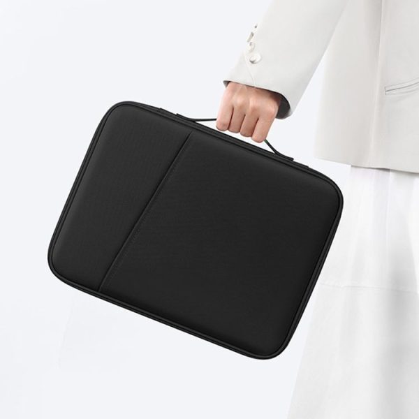 BUBM 11 Inch Tablet Sleeve Bag Laptop Storage Bag Handbag (Green) - Image 9