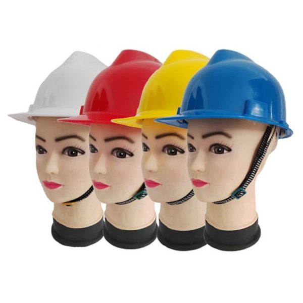 LINDUN 270g PE Safety Helmet Site Mining Construction Helmet Protective Hat (Color Random)