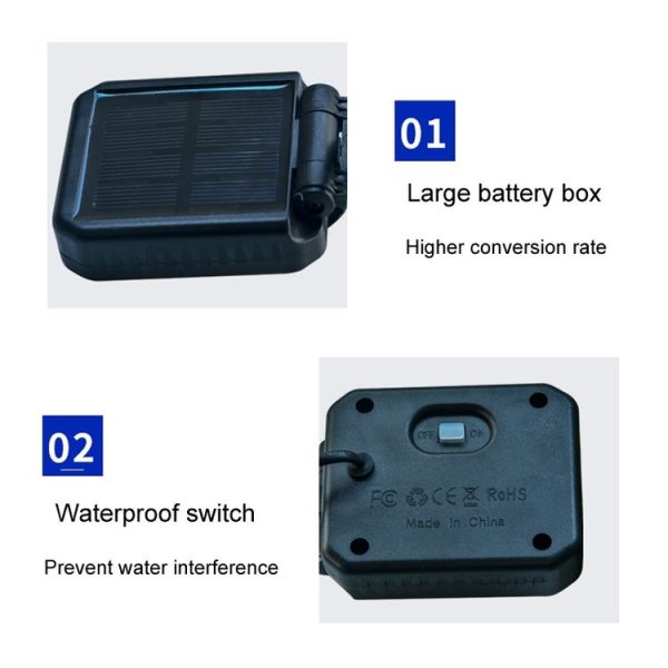 Lawn Ground Plug Light Decoration Outdoor Solar LED Garden Lights, Model: Butterfly Flower - Image 5