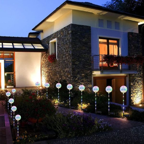 Dandelion Lawn Ground Plug Light Decoration Outdoor Solar LED Garden Lights, Model: Single Head - Image 2