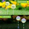 Dandelion Lawn Ground Plug Light Decoration Outdoor Solar LED Garden Lights, Model: Single Head - Image 5