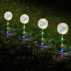 Dandelion Lawn Ground Plug Light Decoration Outdoor Solar LED Garden Lights, Model: Single Head - Image 7
