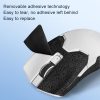 Snowflake Pattern Anti-slip Mouse Stickers For Razer Viper Ultimate Black Half Surround - Image 3