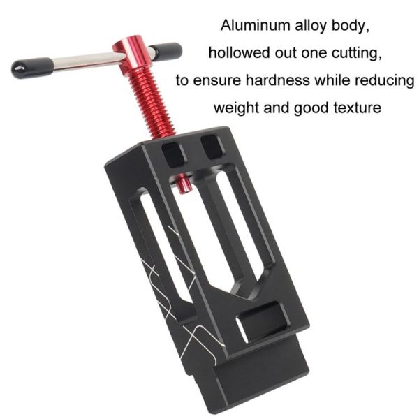 TOSEEK Mountain Bike Front Fork Pipe Cutter Seat Post Cutting Saw Handle (Black Orange) - Image 5