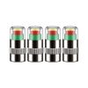 4pcs / Set Vehicle Tire Valve Caps High Precision Tire Pressure Monitoring Warning Cap, Model: Plastic Core