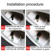 4pcs / Set Vehicle Tire Valve Caps High Precision Tire Pressure Monitoring Warning Cap, Model: Plastic Core - Image 6