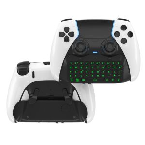PS5 JYS-P5172 Gamepad Wireless Bluetooth External Keyboard, Without Gamepad (Black)