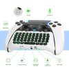 PS5 JYS-P5172 Gamepad Wireless Bluetooth External Keyboard, Without Gamepad (Black) - Image 4