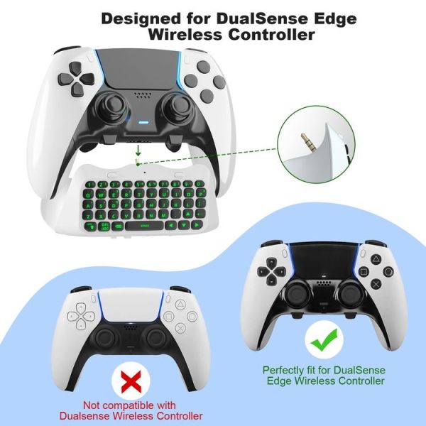 PS5 JYS-P5172 Gamepad Wireless Bluetooth External Keyboard, Without Gamepad (Black) - Image 5