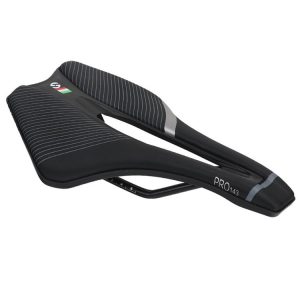 TOSEEK Bicycle Shock-absorbing Comfortable Widened Saddle (Silver)