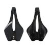 TOSEEK Bicycle Shock-absorbing Comfortable Widened Saddle (Silver) - Image 2