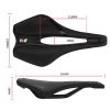 TOSEEK Bicycle Shock-absorbing Comfortable Widened Saddle (Silver) - Image 3