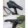 TOSEEK Bicycle Shock-absorbing Comfortable Widened Saddle (Silver) - Image 4