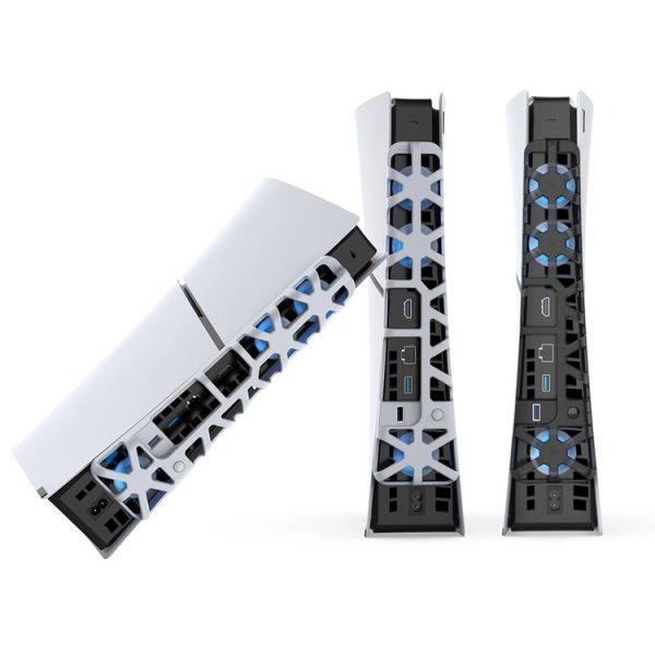 PS5 Slim DOBE TP5-3538 Host Rear Blu-ray Fan Thermal Cooling Fan (White) - Image 3