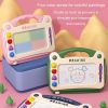 Children Drawing Board Magnetic Writing Board Colorful Baby Doodle Board Toy, Color: Small Blue - Image 4