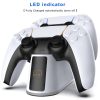 PS5 Handle Charger Colorful Grip Double Fast Charging LED Lamp Seat Charger - Image 4