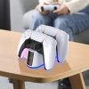PS5 Handle Charger Colorful Grip Double Fast Charging LED Lamp Seat Charger - Image 7
