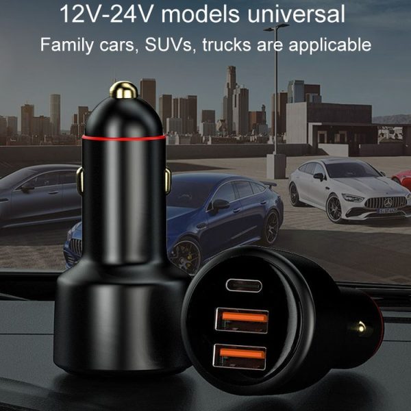 300W Vehicle Mini Fast Charging Charger Car One To Three Cigarette Lighter - Image 10
