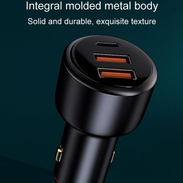300W Vehicle Mini Fast Charging Charger Car One To Three Cigarette Lighter - Image 6